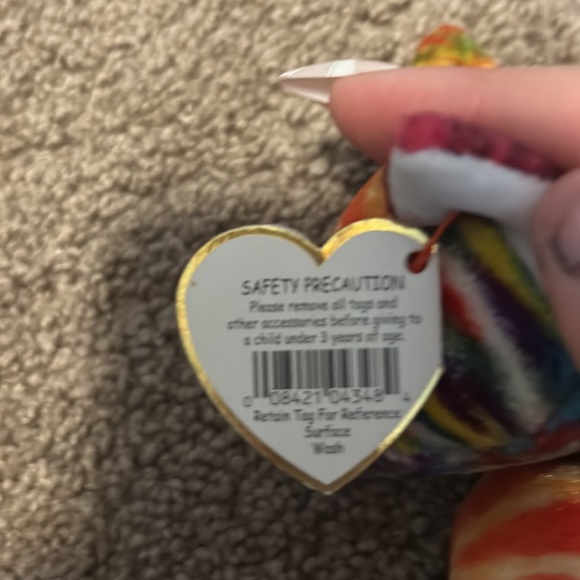 2000’s kaleidoscope Beanie baby - Picture 9 of 9